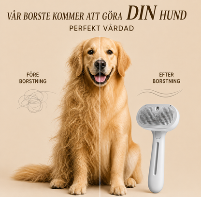Pawora-Rengöringsborste med Mist